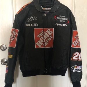 Indy Speed Way Tony Stewart Leather Jacket Medium